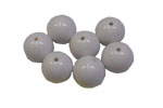 SHAREKI キラキラボール用 芯材 プラスチックボール 16mm 穴2 穴2mm